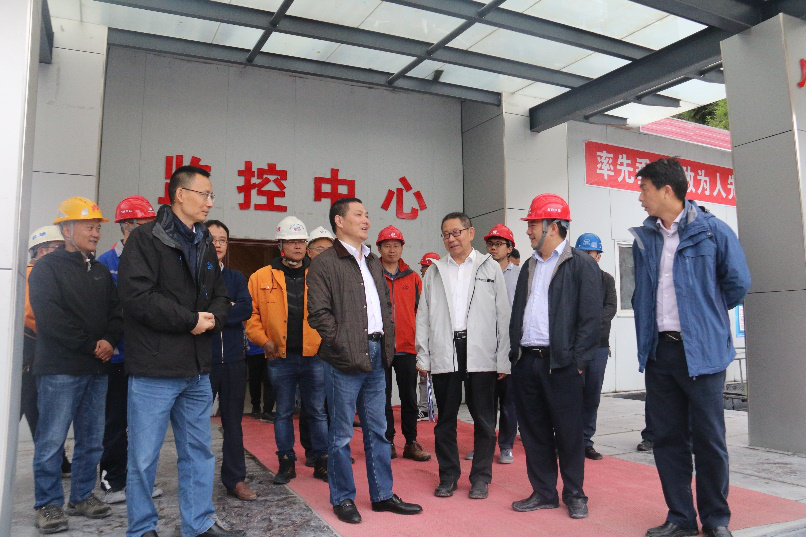 省交通投資集團(tuán)黨委副書記、副董事長、總經(jīng)理 周黎明赴九綿高速LJ9項(xiàng)目檢查指導(dǎo)工作