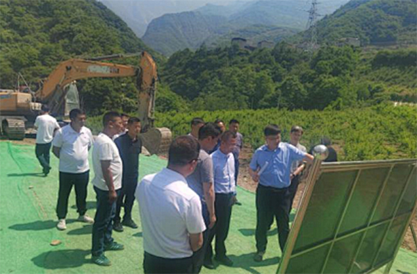四川省交通運(yùn)輸廳黨組成員、副廳長(zhǎng)王茂奎赴川青鐵路站場(chǎng)連接線項(xiàng)目調(diào)研指導(dǎo)工作
