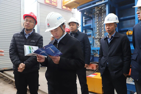 川高公司黨委書記、董事長江勇順率隊赴大墊TJ3標項目督導調(diào)研